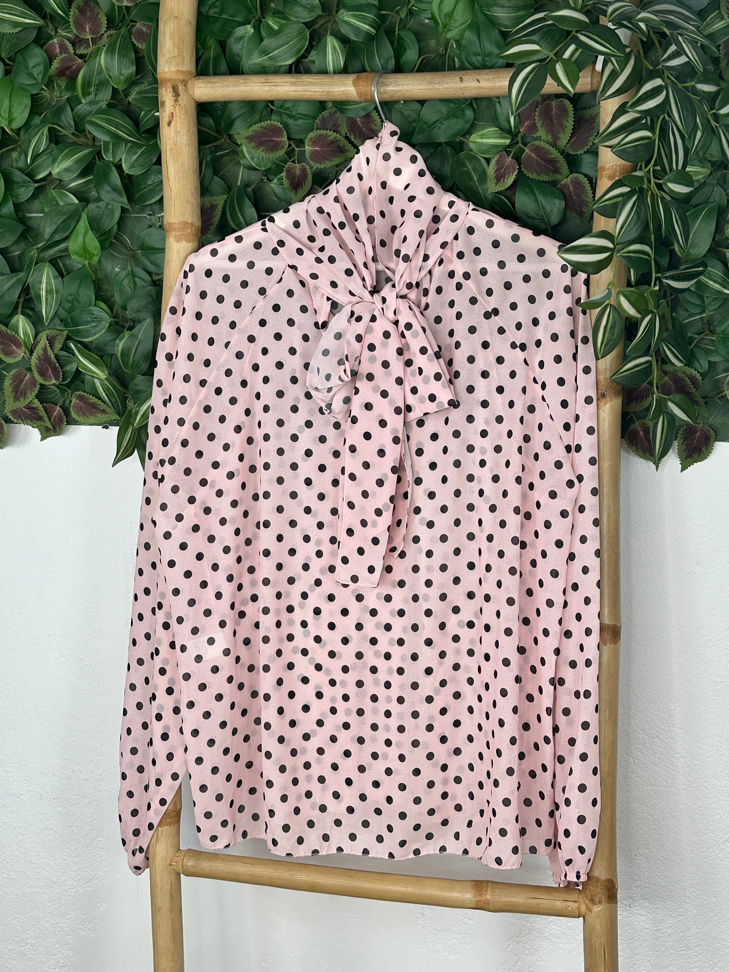 BLUSA TRANSPARENCIA LUNARES - Image 5
