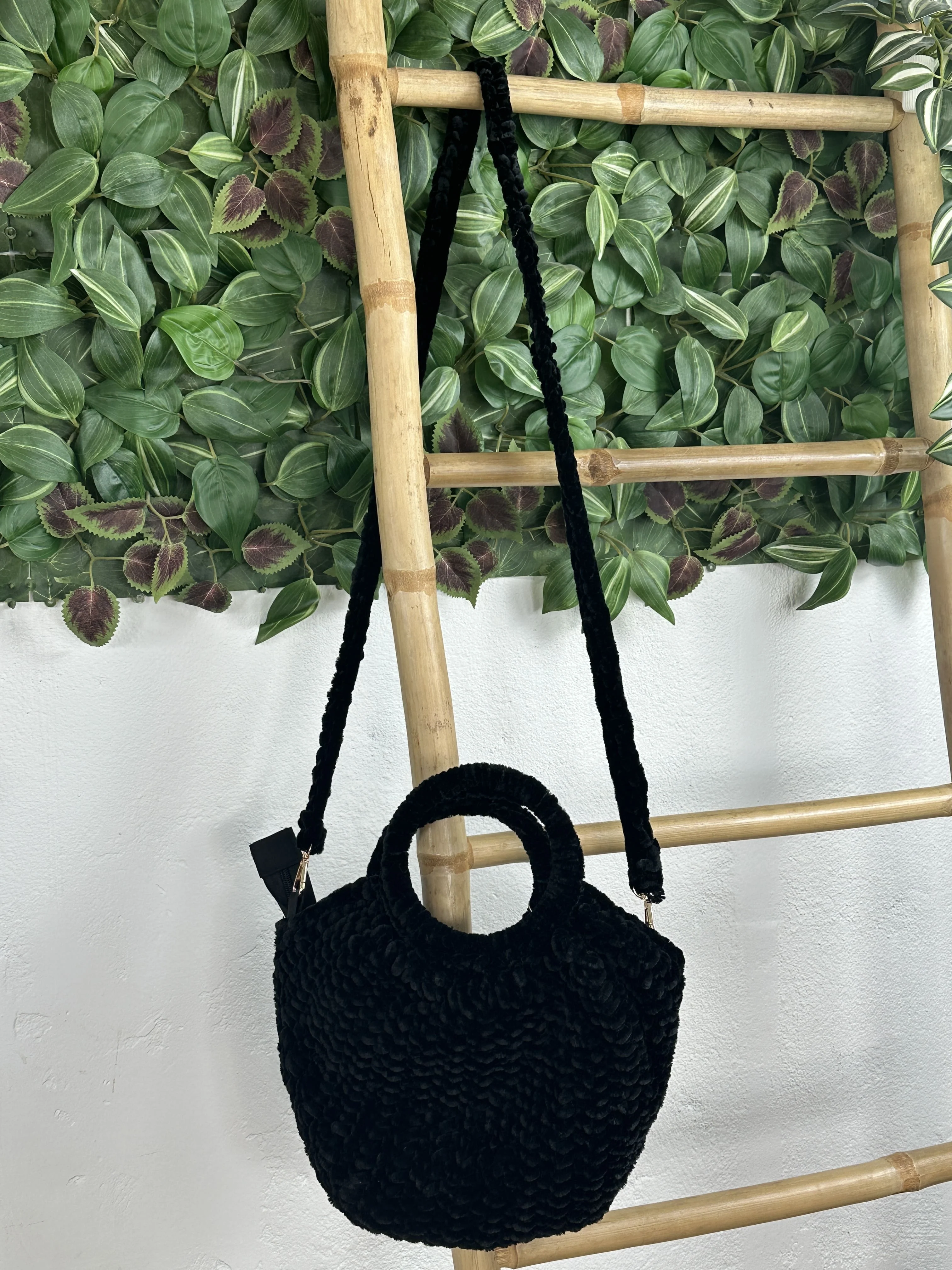 BOLSO CHENILLA ASA REDONDA - Image 15