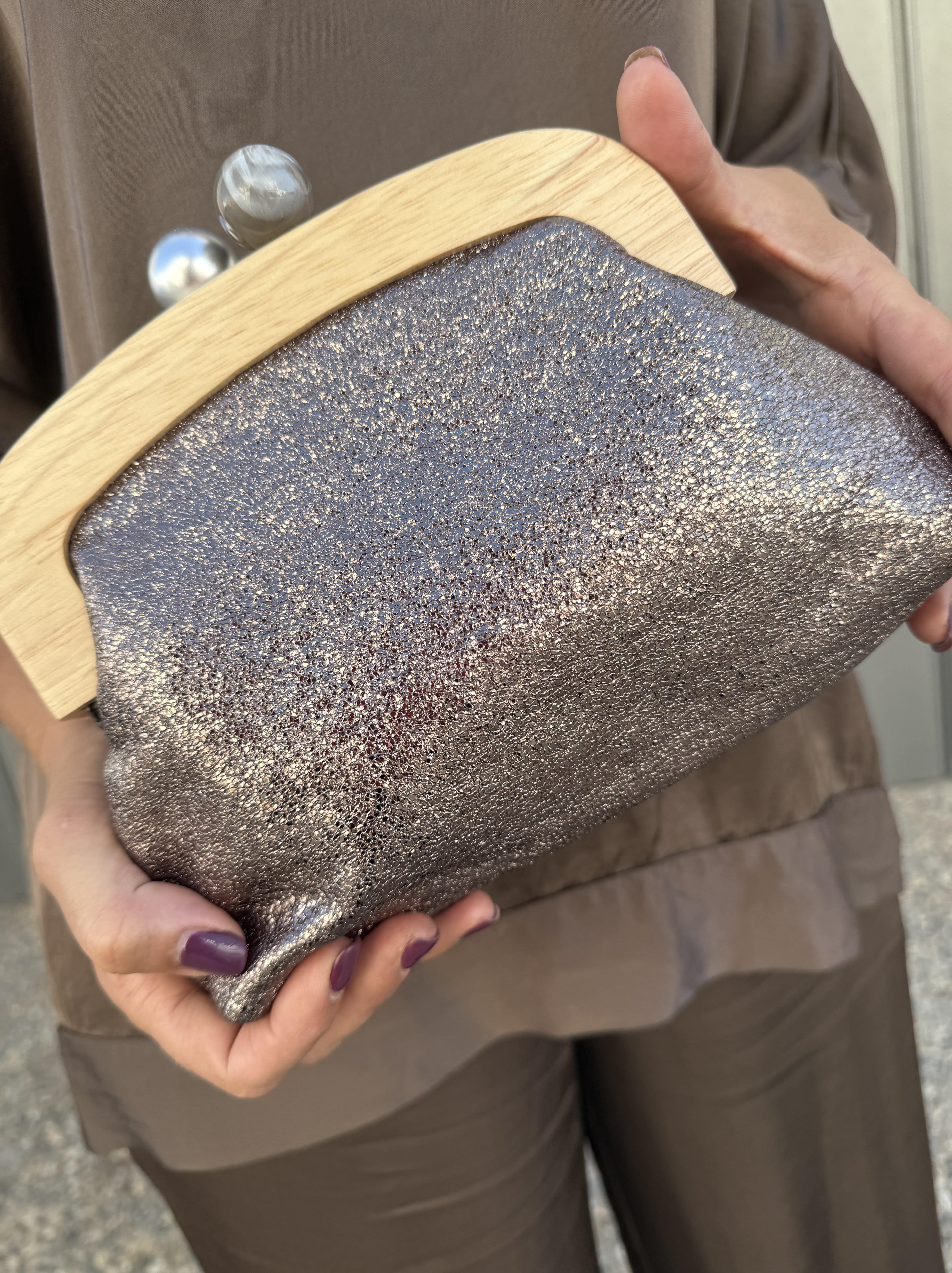 BOLSO MADERA METALIZADO - Image 3