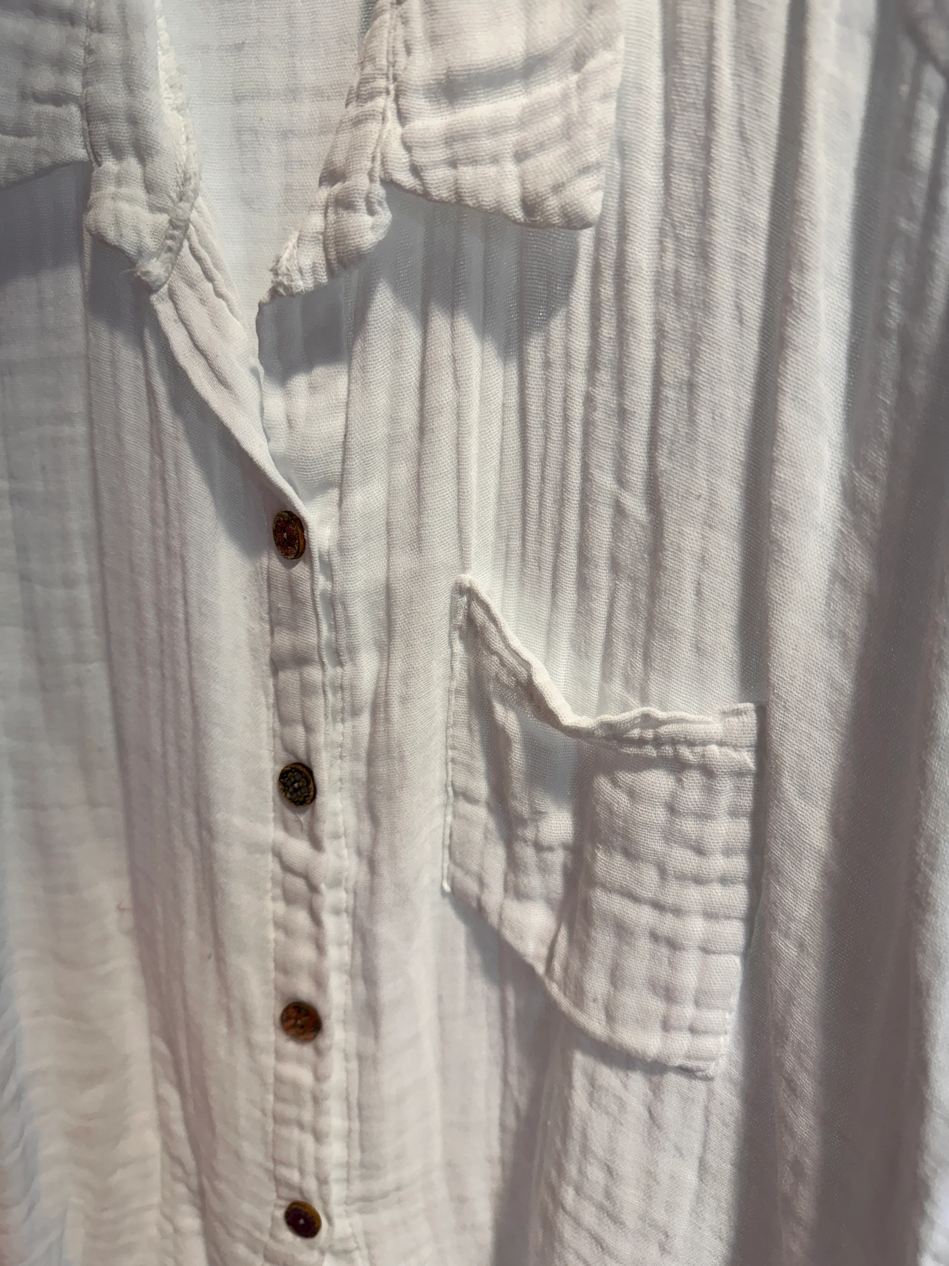 CAMISA ALGODÓN ARRUGADO - Image 4