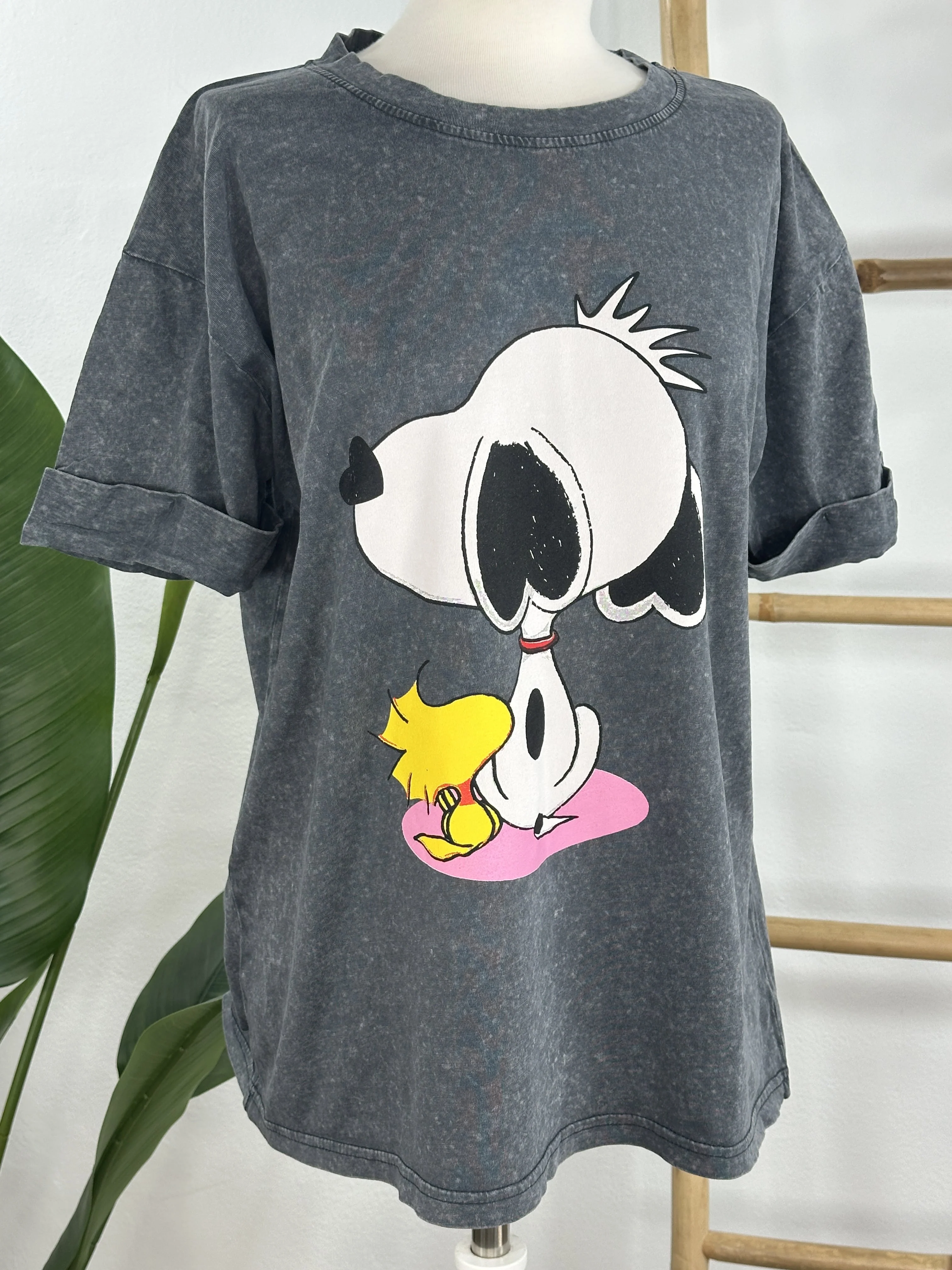 CAMISETA GRIS DIBUJO - Image 5