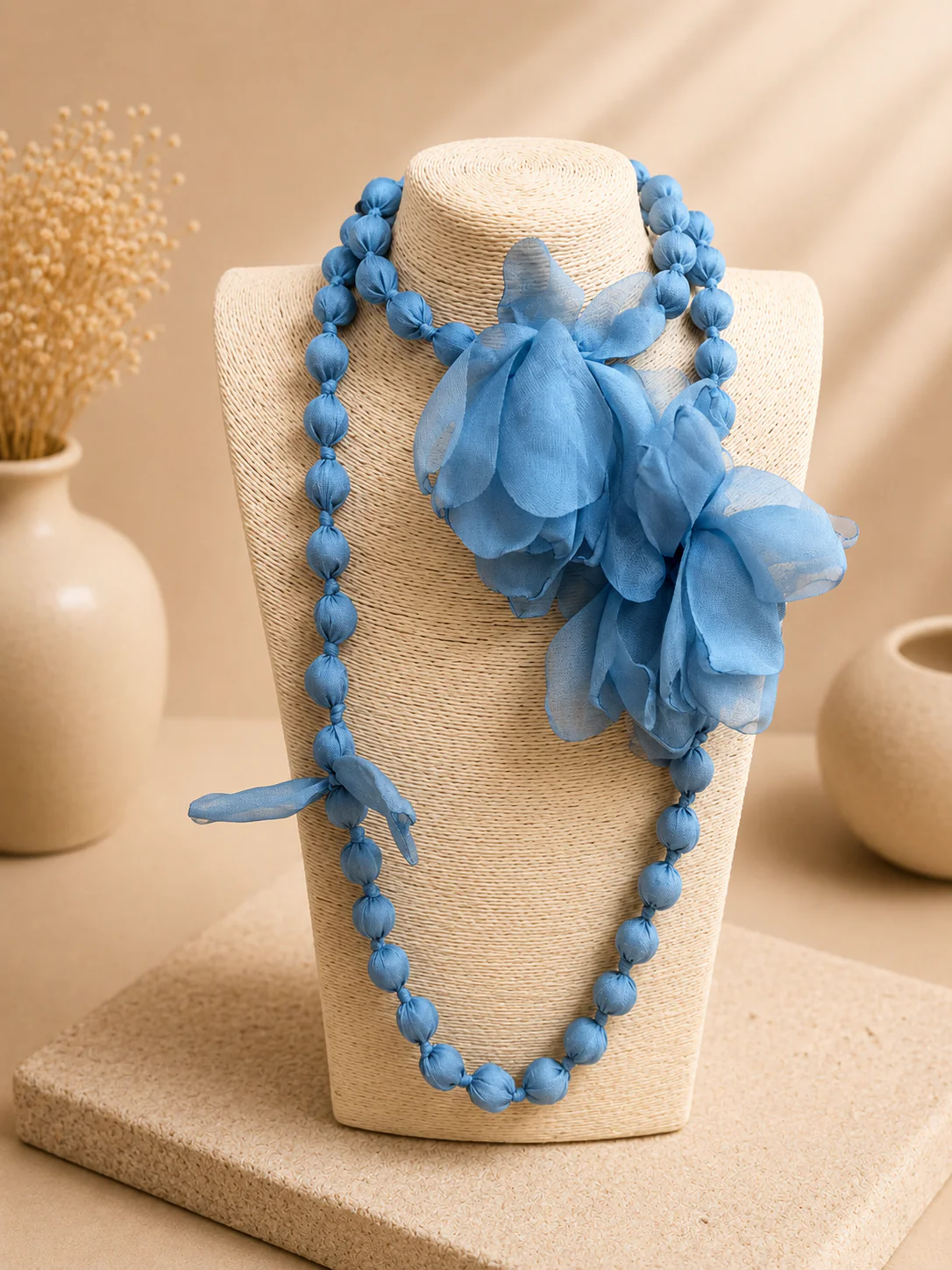 COLLAR LARGO BOLAS FLOR - Image 8