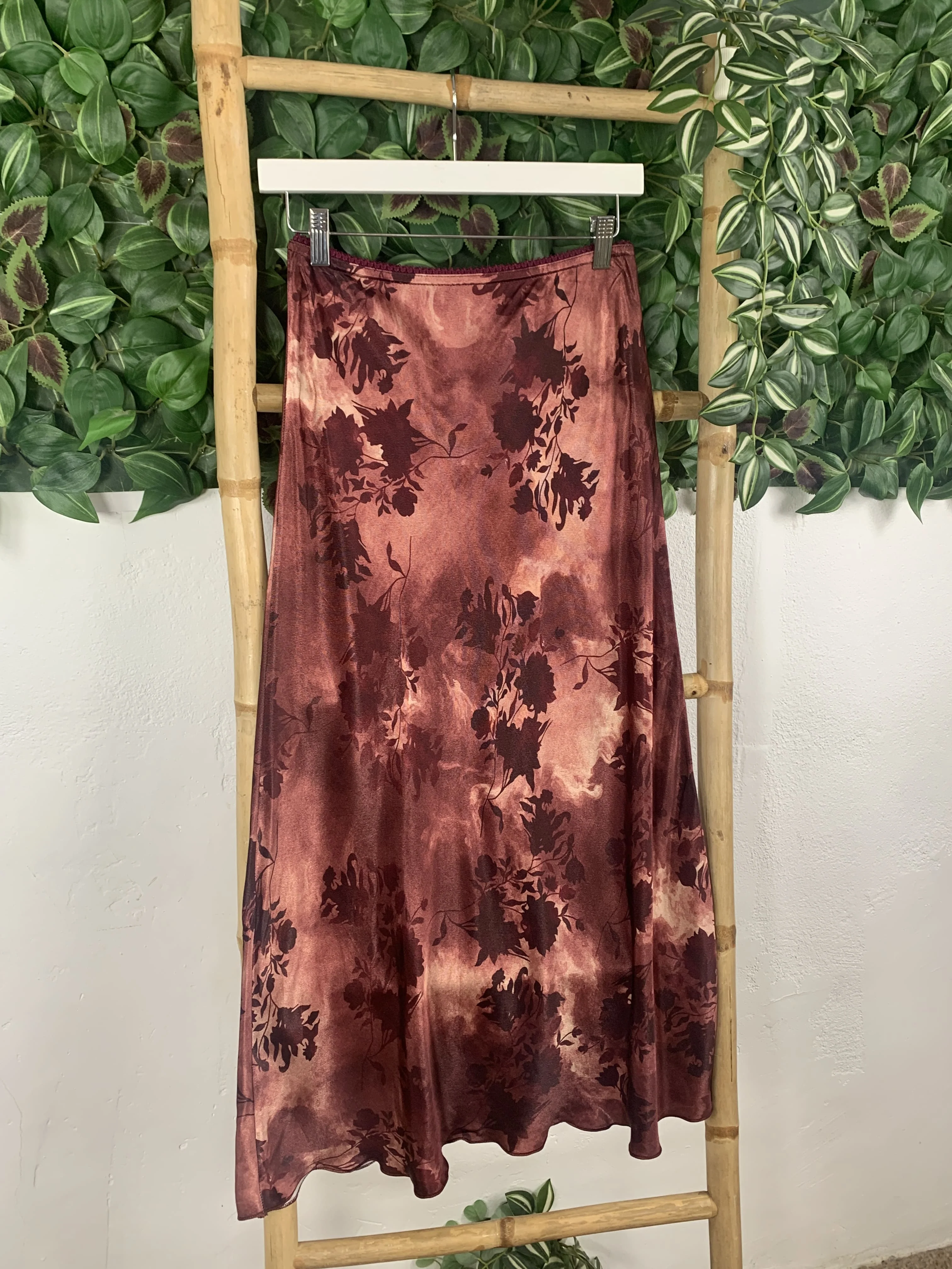 FALDA SATINADA ESTAMPADA - Image 3