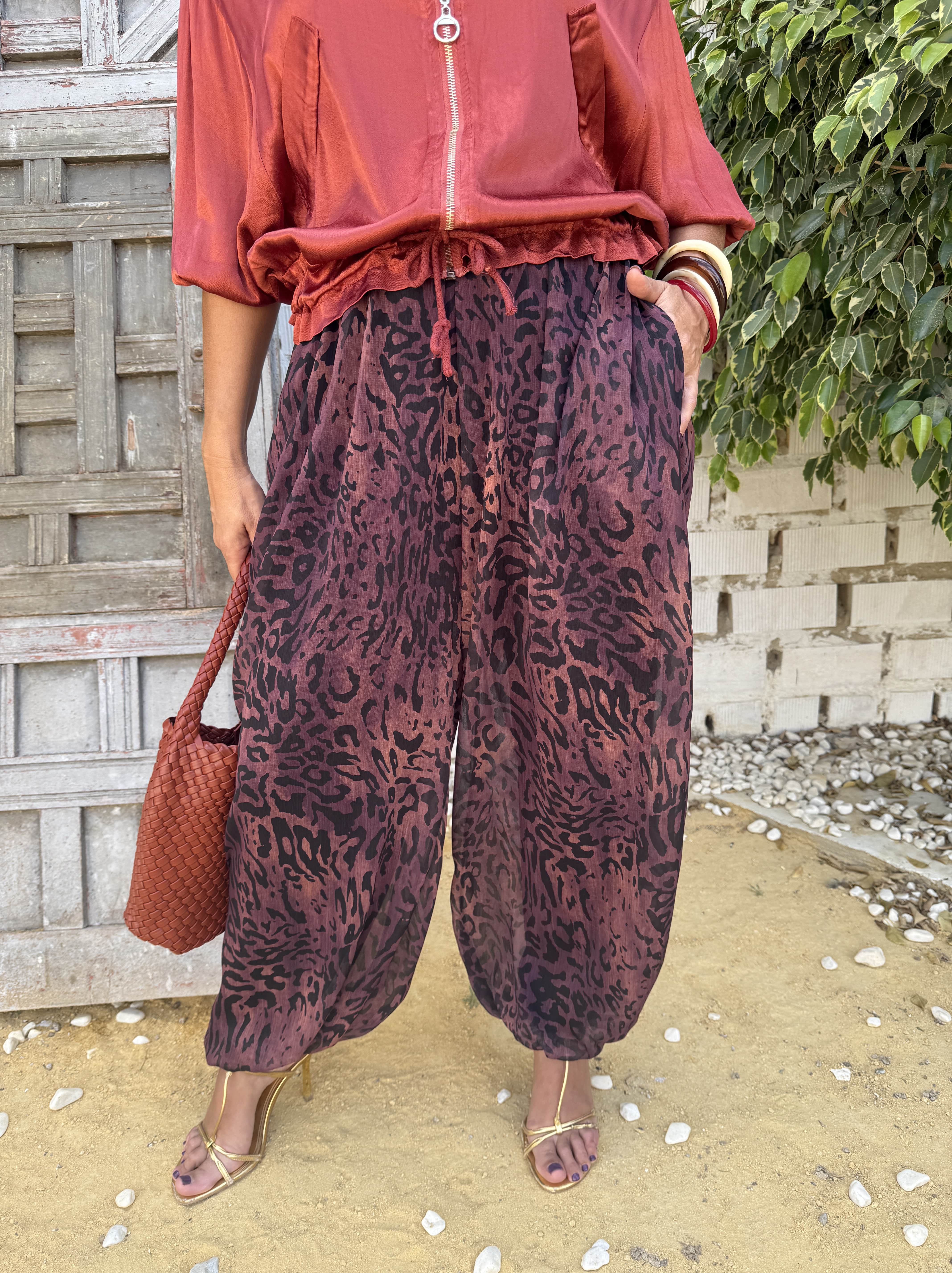 PANTALÓN BOMBACHO TRANSPARENCIA - Image 3