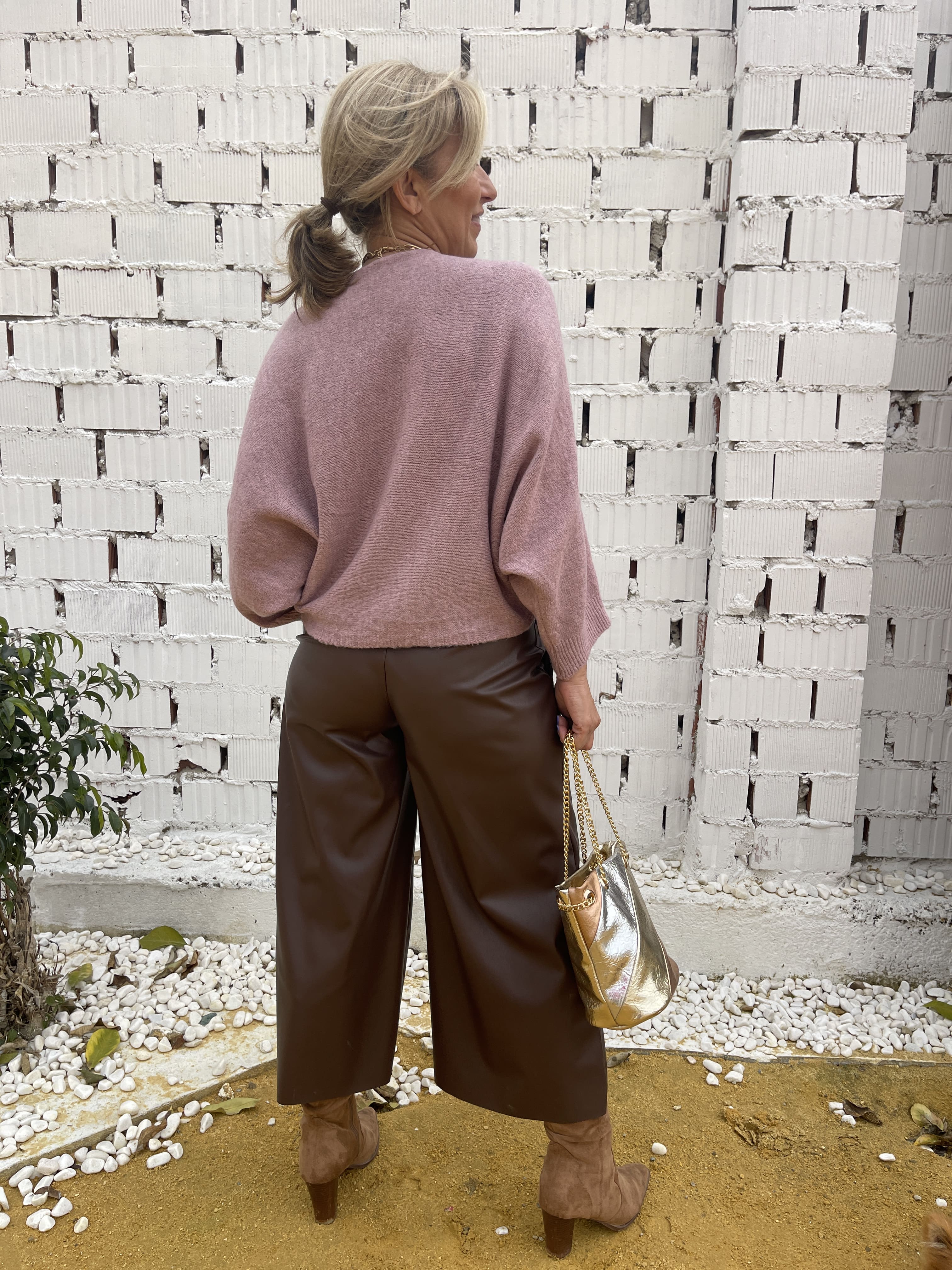 PANTALÓN CULOTTE POLIPIEL - Image 5