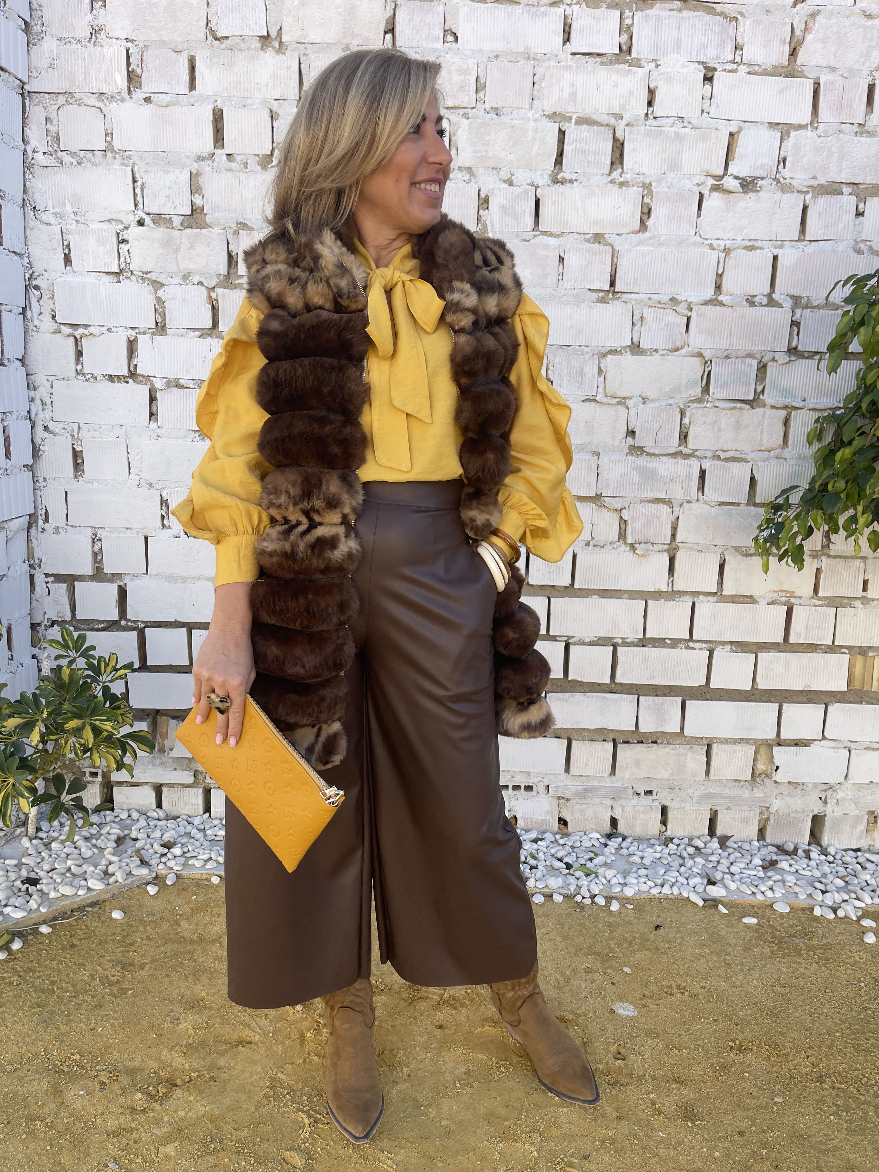 PANTALÓN CULOTTE POLIPIEL - Image 6