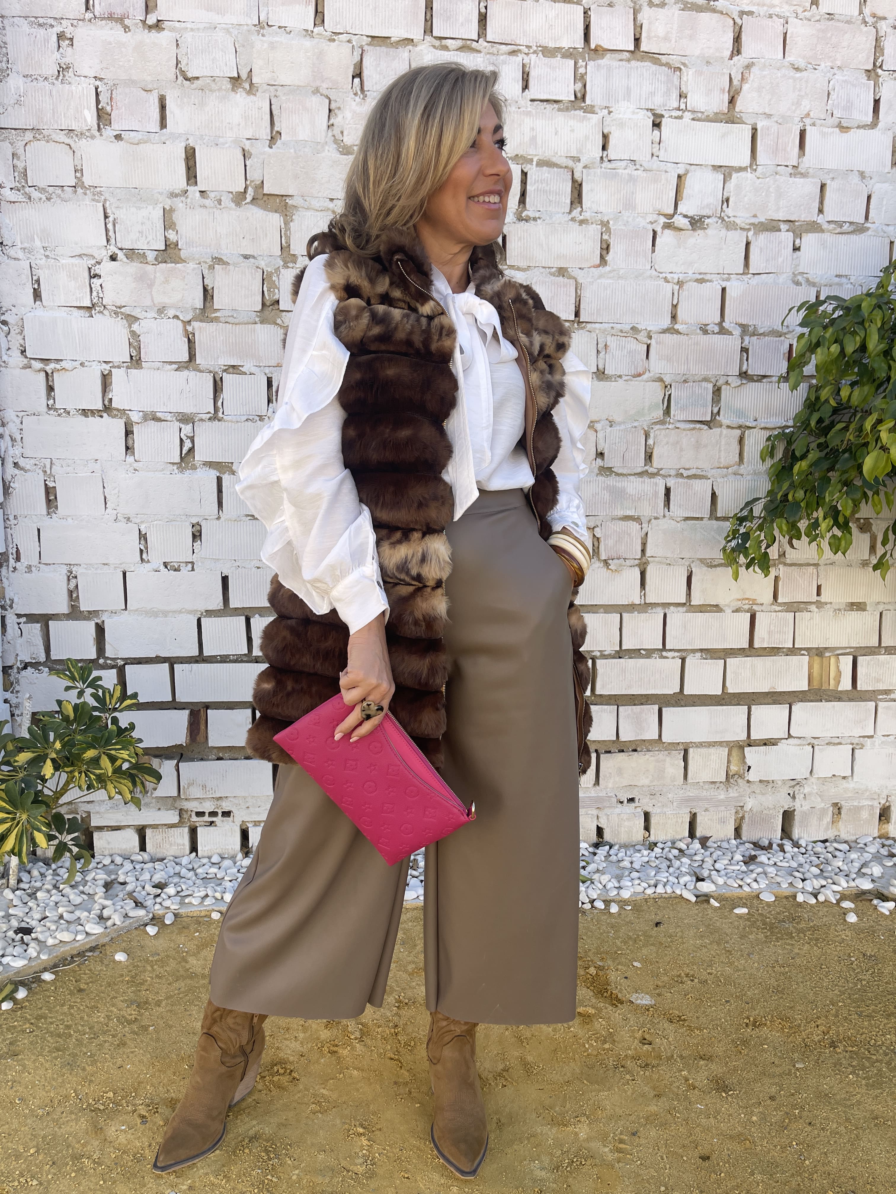 PANTALÓN CULOTTE POLIPIEL - Image 8
