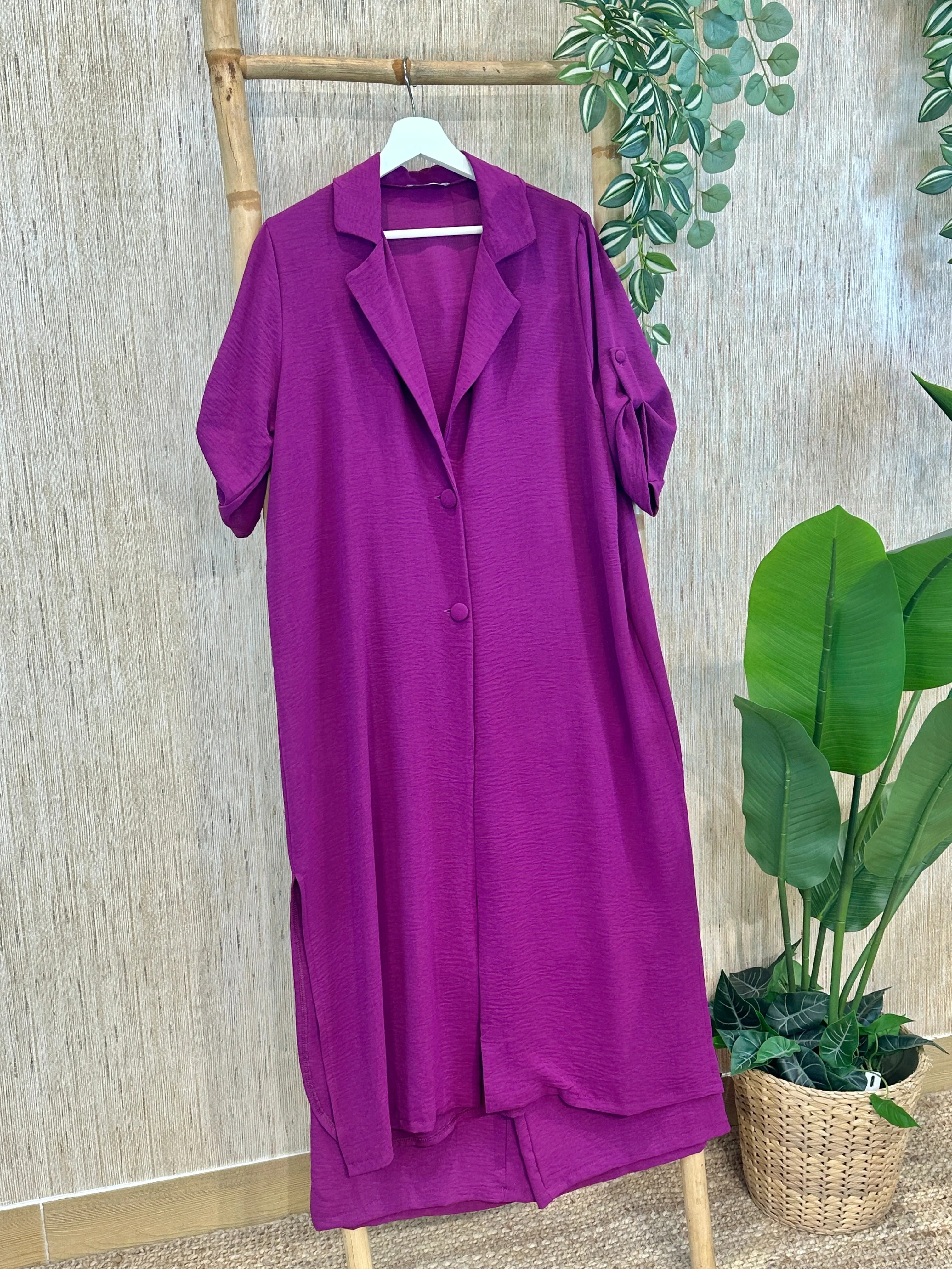 TRAJE CHAQUETA LARGO - Image 12