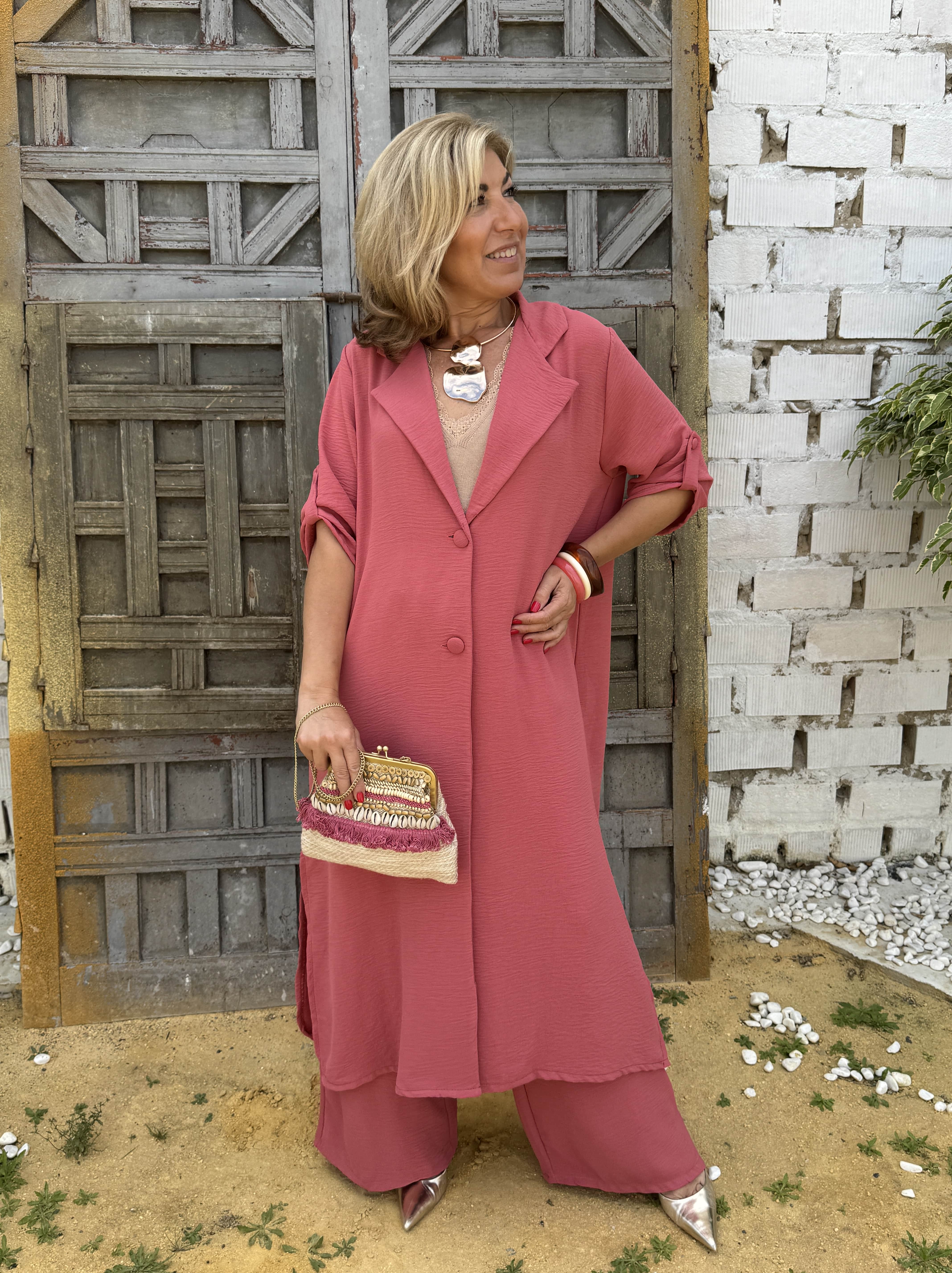TRAJE CHAQUETA LARGO - Image 3