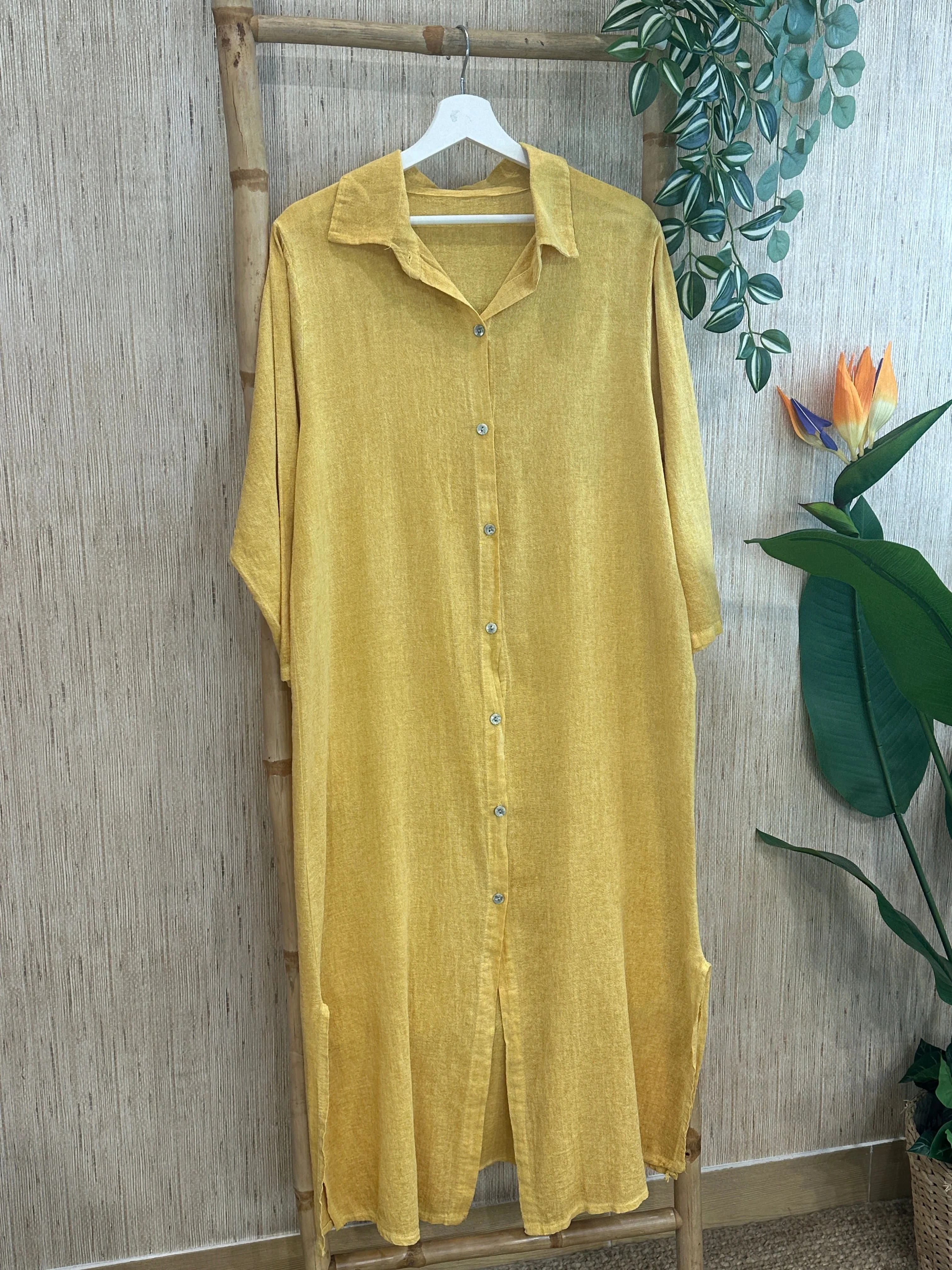 VESTIDO CAMISERO BÁSICO - Image 10