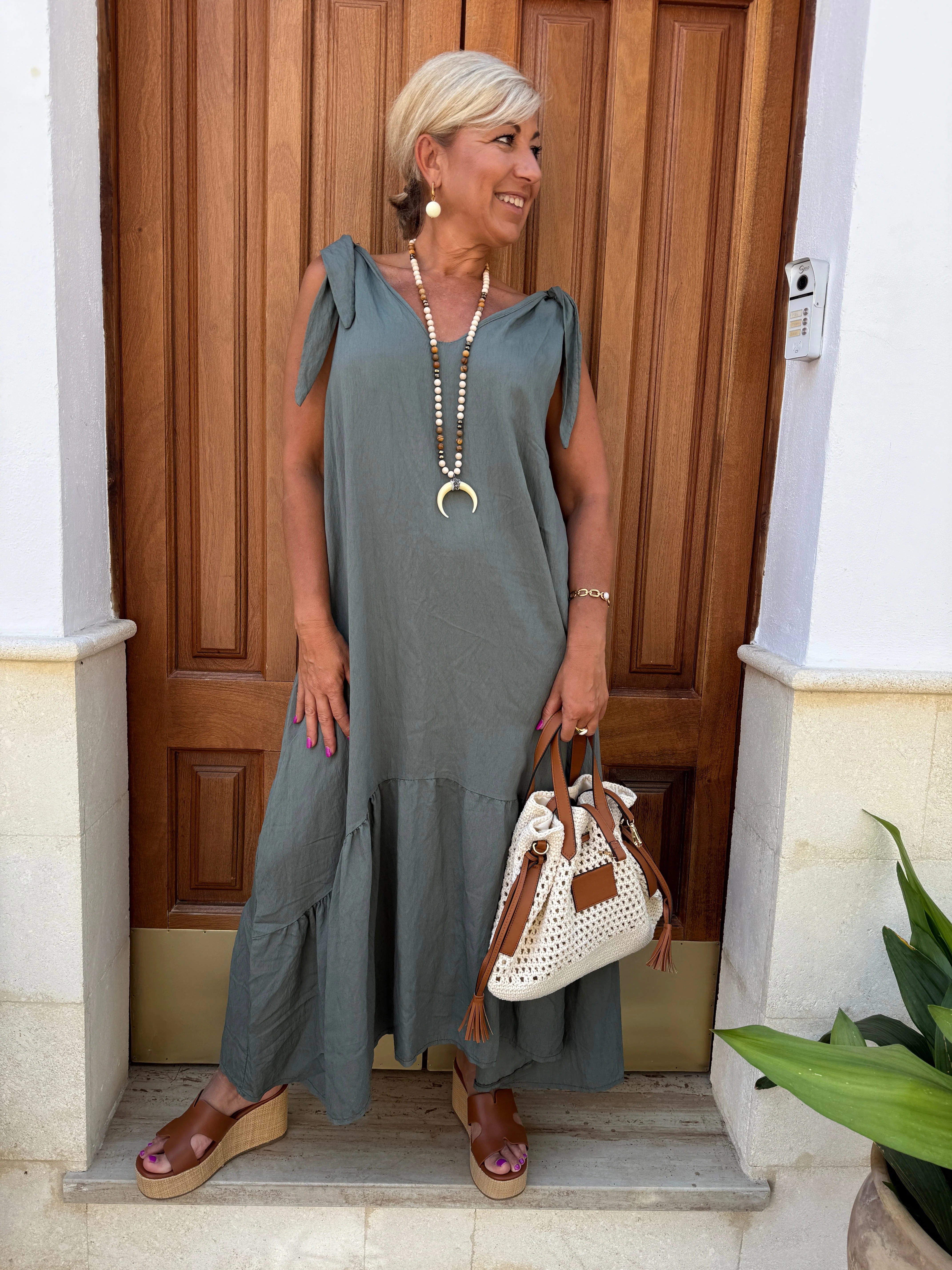 VESTIDO LAZO TIRANTES