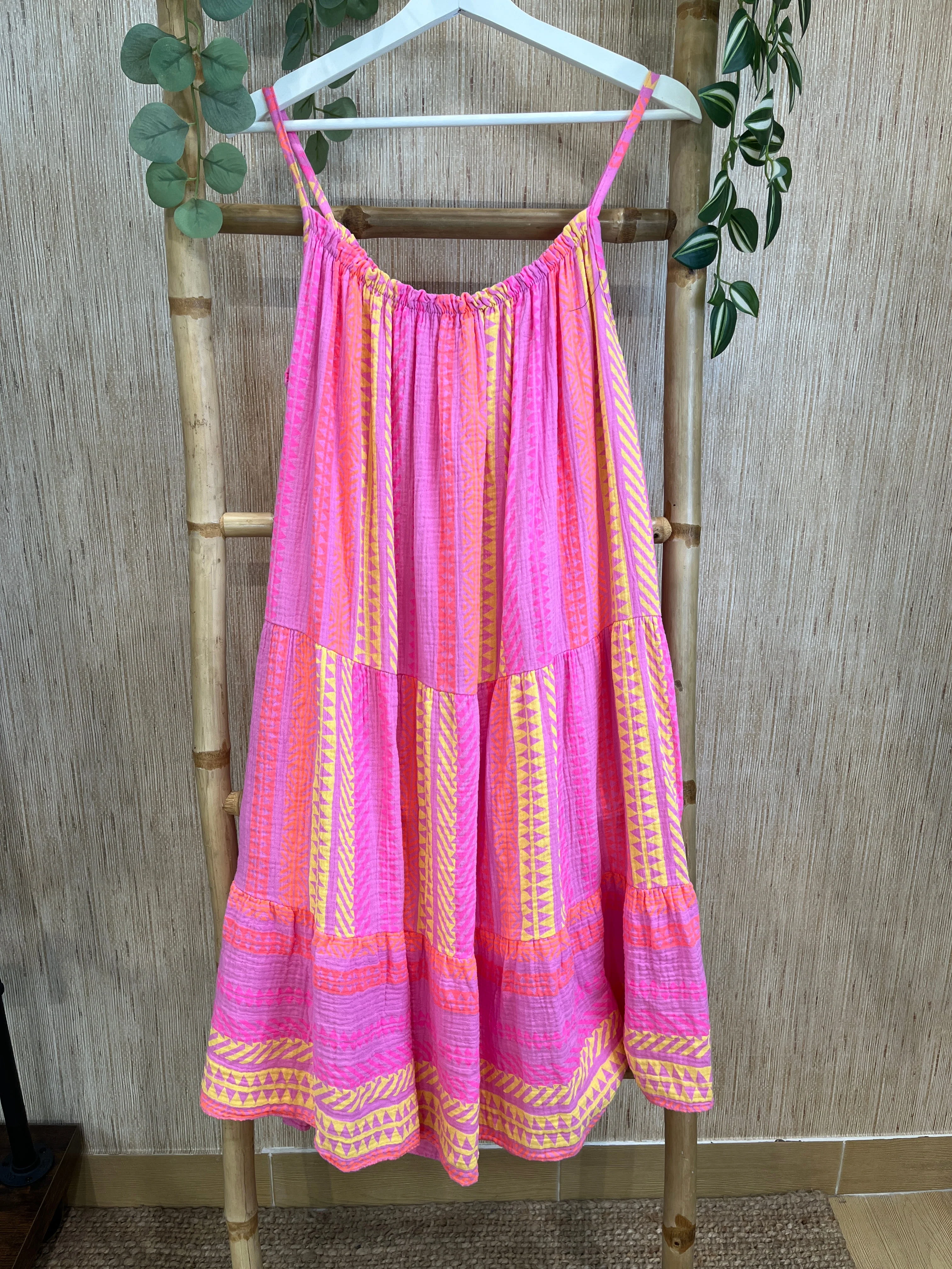 VESTIDO MOCHA ÉTNICO