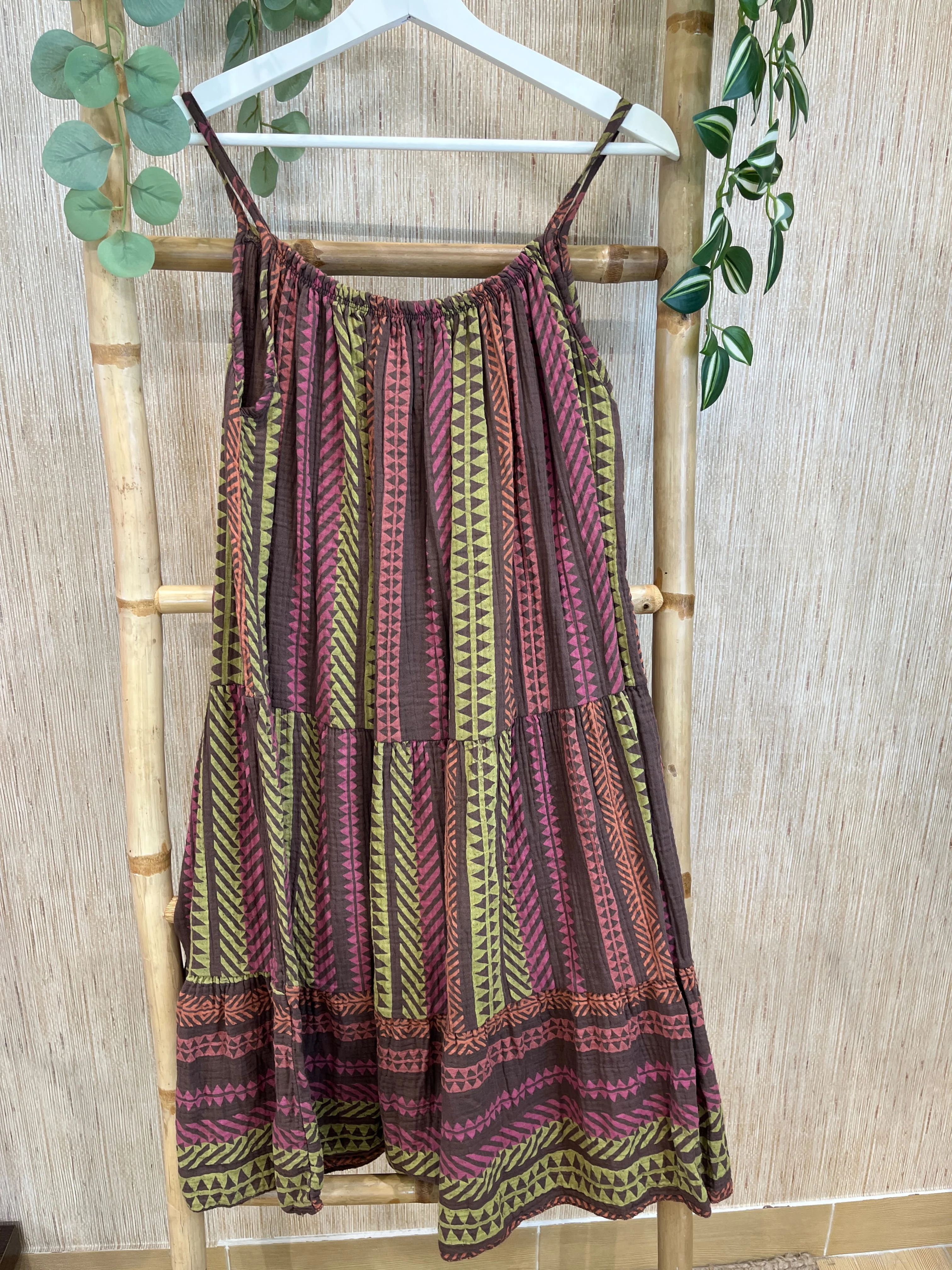VESTIDO MOCHA ÉTNICO - Image 2