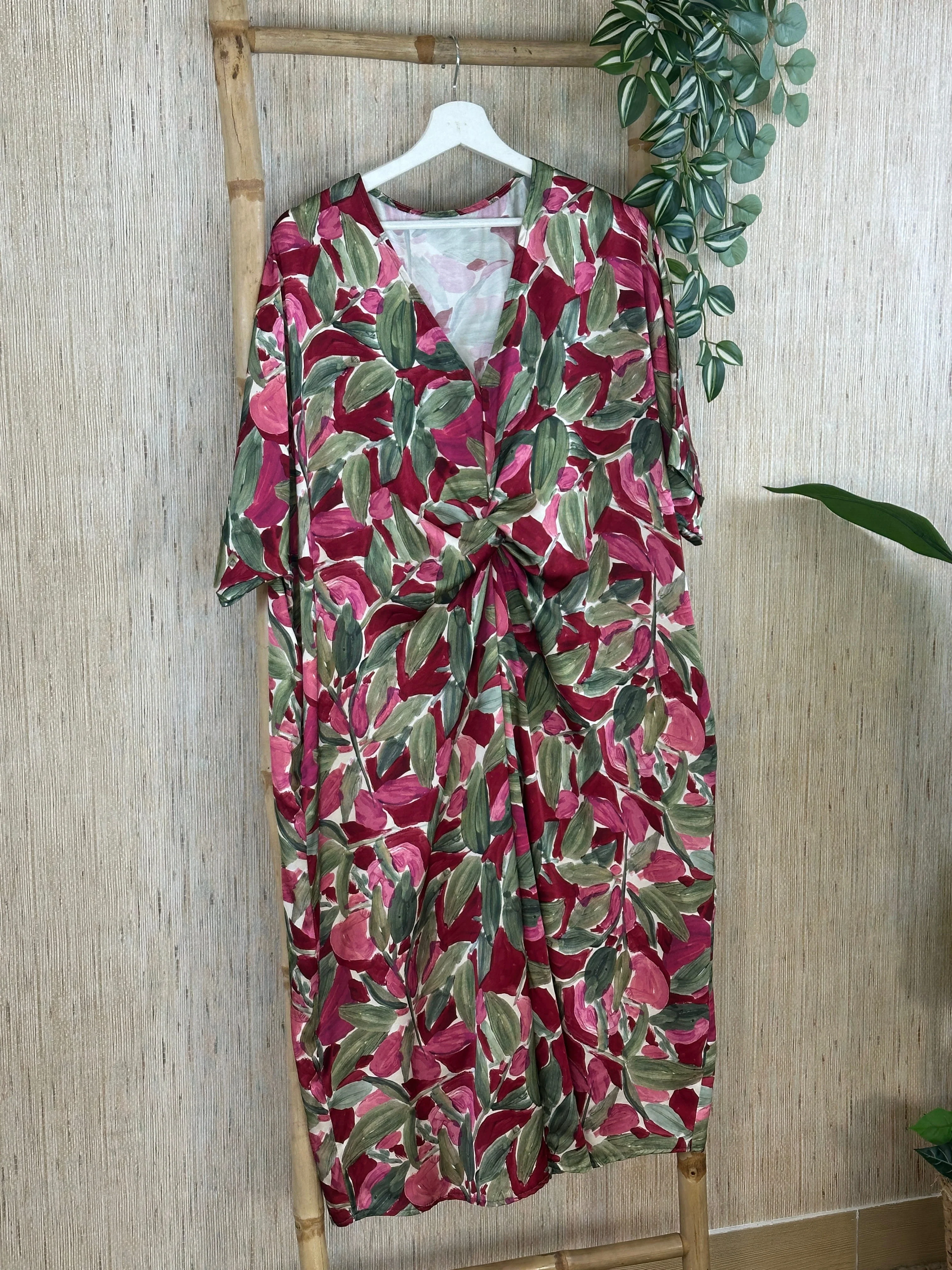 VESTIDO NUDO HOJAS - Image 5